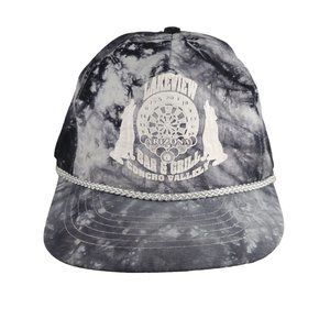 VTG 1990s Lakeview Arizona Strapback Hat Tie-Dye Howling Coyote Bar Grill